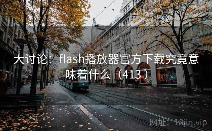 大讨论：flash播放器官方下载究竟意味着什么（413 ）