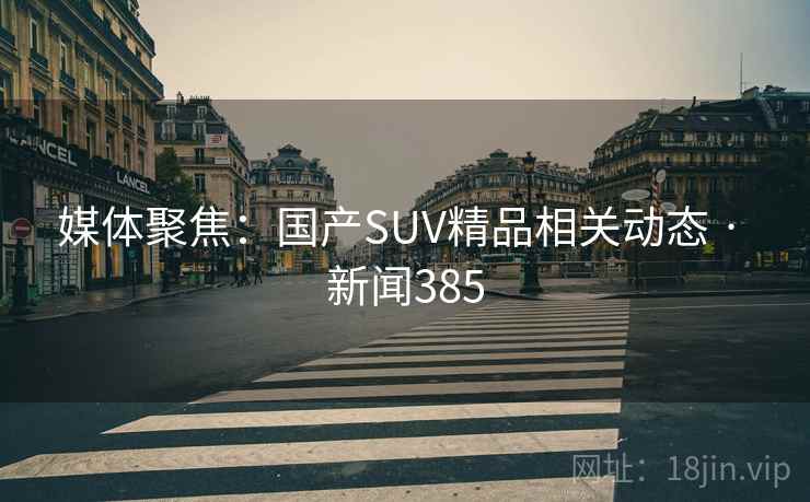 媒体聚焦：国产SUV精品相关动态 · 新闻385