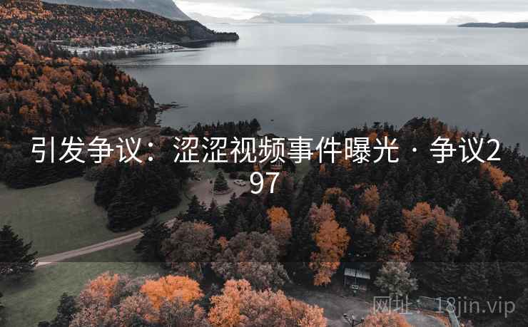 引发争议：涩涩视频事件曝光 · 争议297