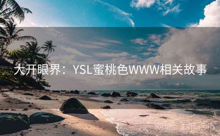 大开眼界：YSL蜜桃色WWW相关故事